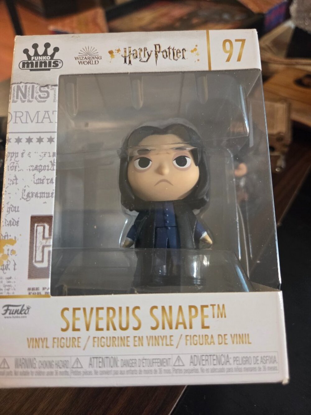 Harry Potter Funko Severys Snape AND Bitty Pops set of 4 fiqures